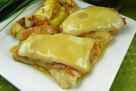 Pork Cordon Bleu Baked Apples Recipe 30-minute-pork-cordon-bleu