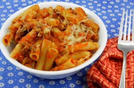 Chicken and Ziti Casserole