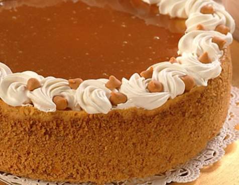 Caramel Butterscotch Cheese Cake caramel-topped-butterscotch-cheese-cake
