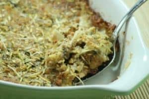 Zucchini cheese bake recipe