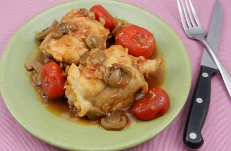 skillet chicken divine recipe