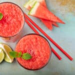 Watermelon slushie