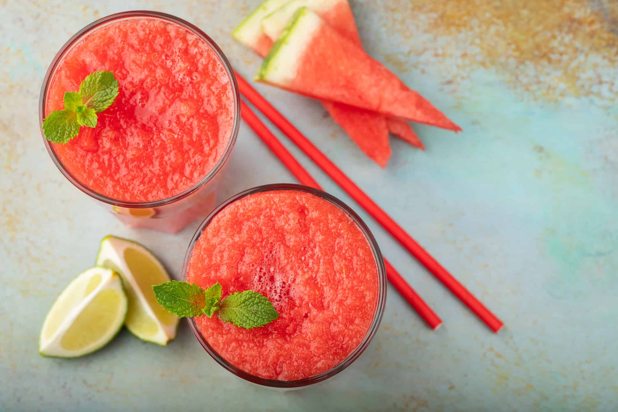 Watermelon slushie