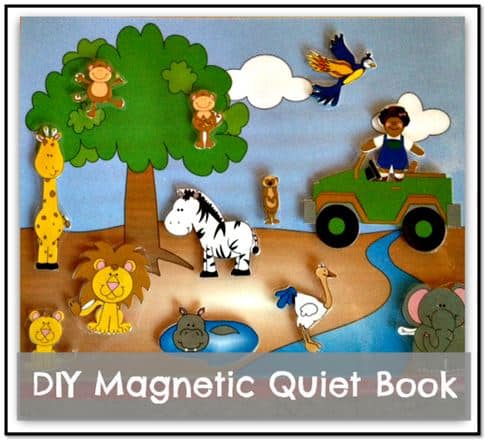 how to make quiet books magnetic quiet book