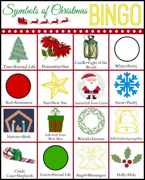 Christmas Lights Bingo