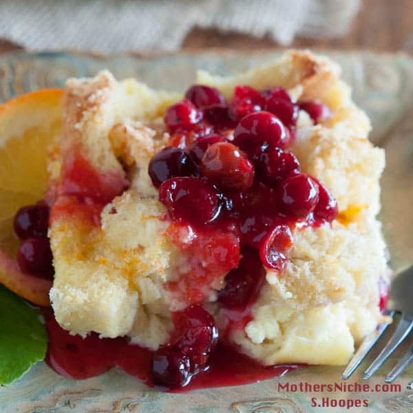 Orange Cranberry French Toast Casserole