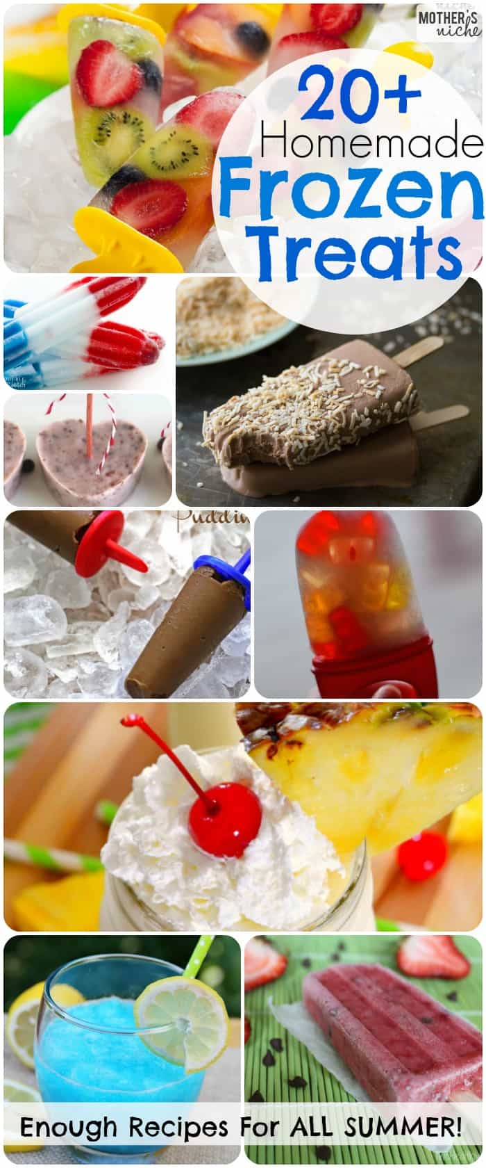 I'm drooling over all these popsicles and frozen treats! Don't think I can wait until summer!