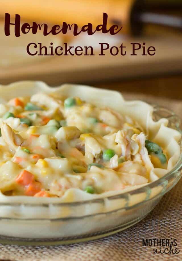 Homemade Chicken Pot Pie + Some other awesome freezer meal recipes!