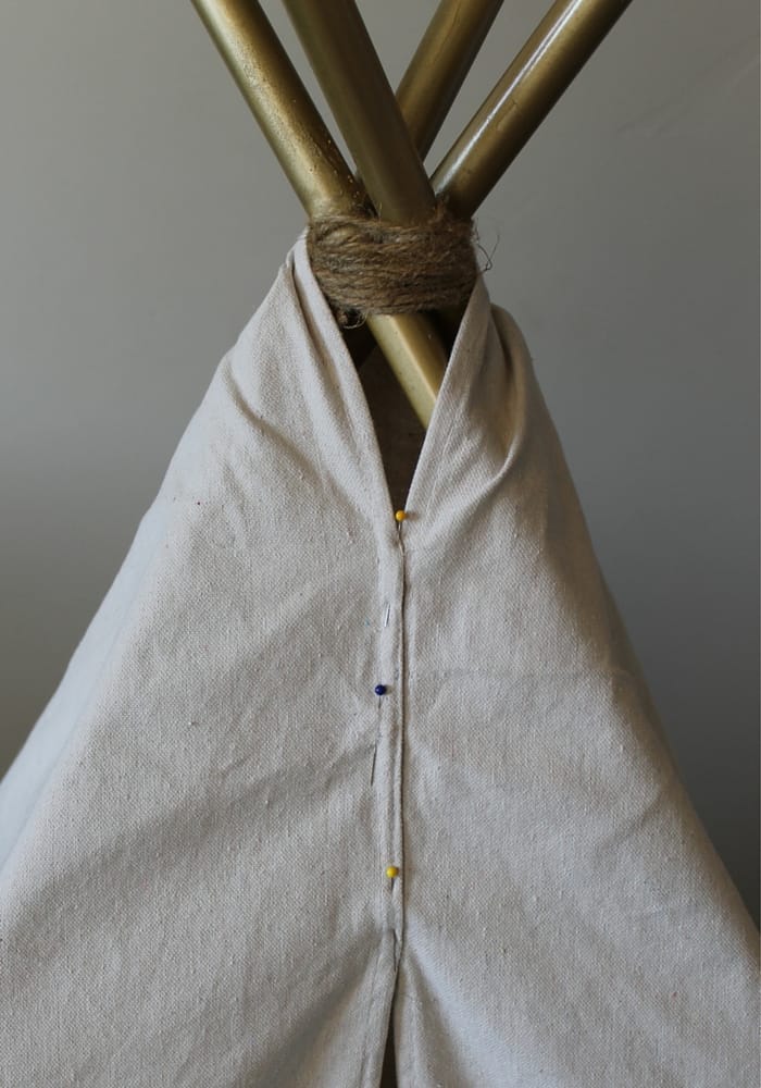 Simple Tepee How To Make A Toddler Tepee (The Easy Way)