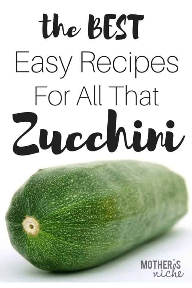 7 Simple and Easy Zucchini Recipes