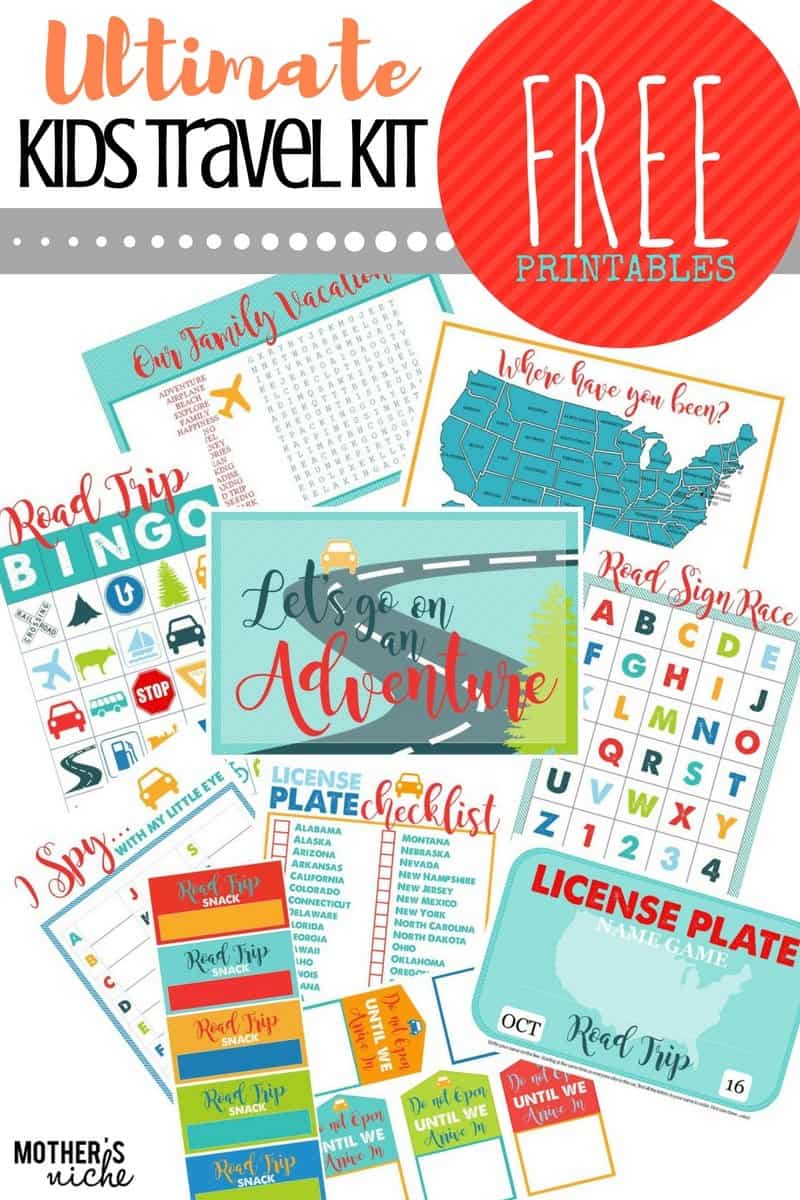 FREE TRAVEL PRINTABLES