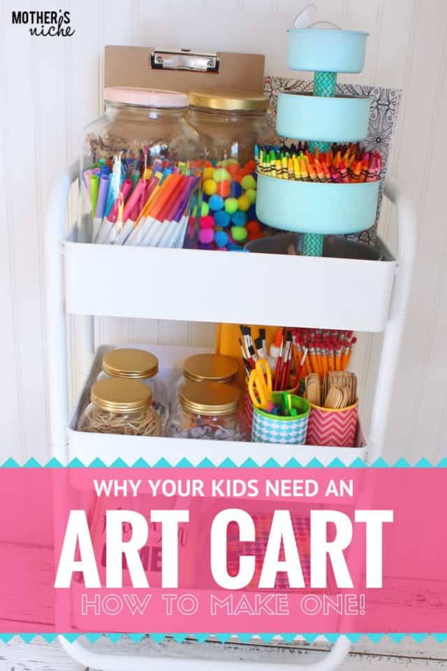 HOW TO MAKE AN ART CART!