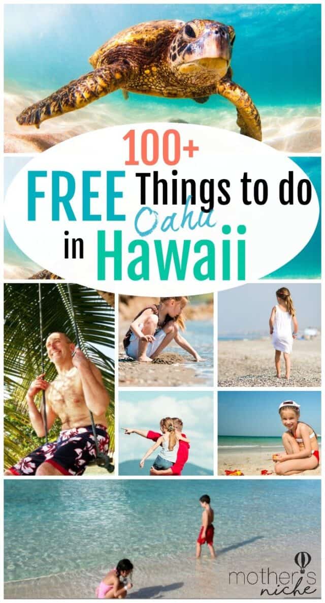 There are SO MANY Free Things to do in Oahu Hawaii, you can really make your vacation as cheap as you want!