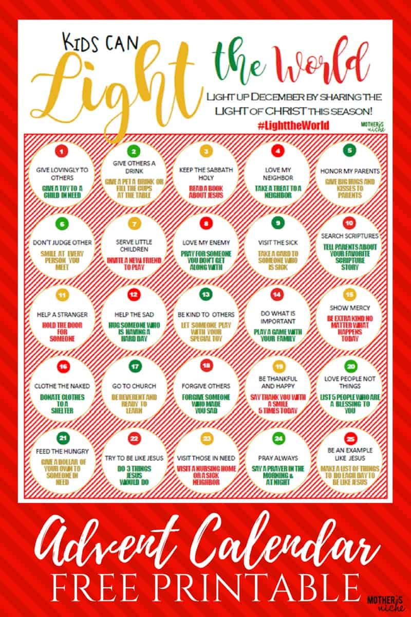 Advent Calendar Free Printable 2024 CALENDAR PRINTABLE