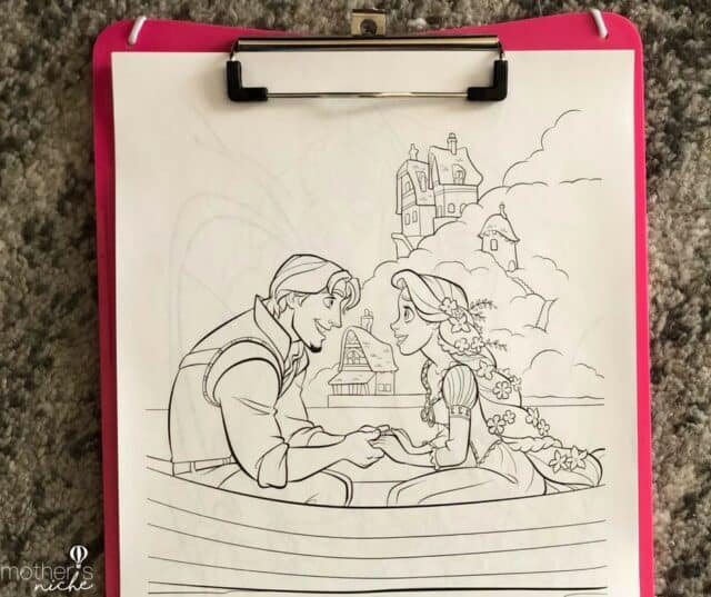 Where to find Printable Disney Coloring pages for FREE!