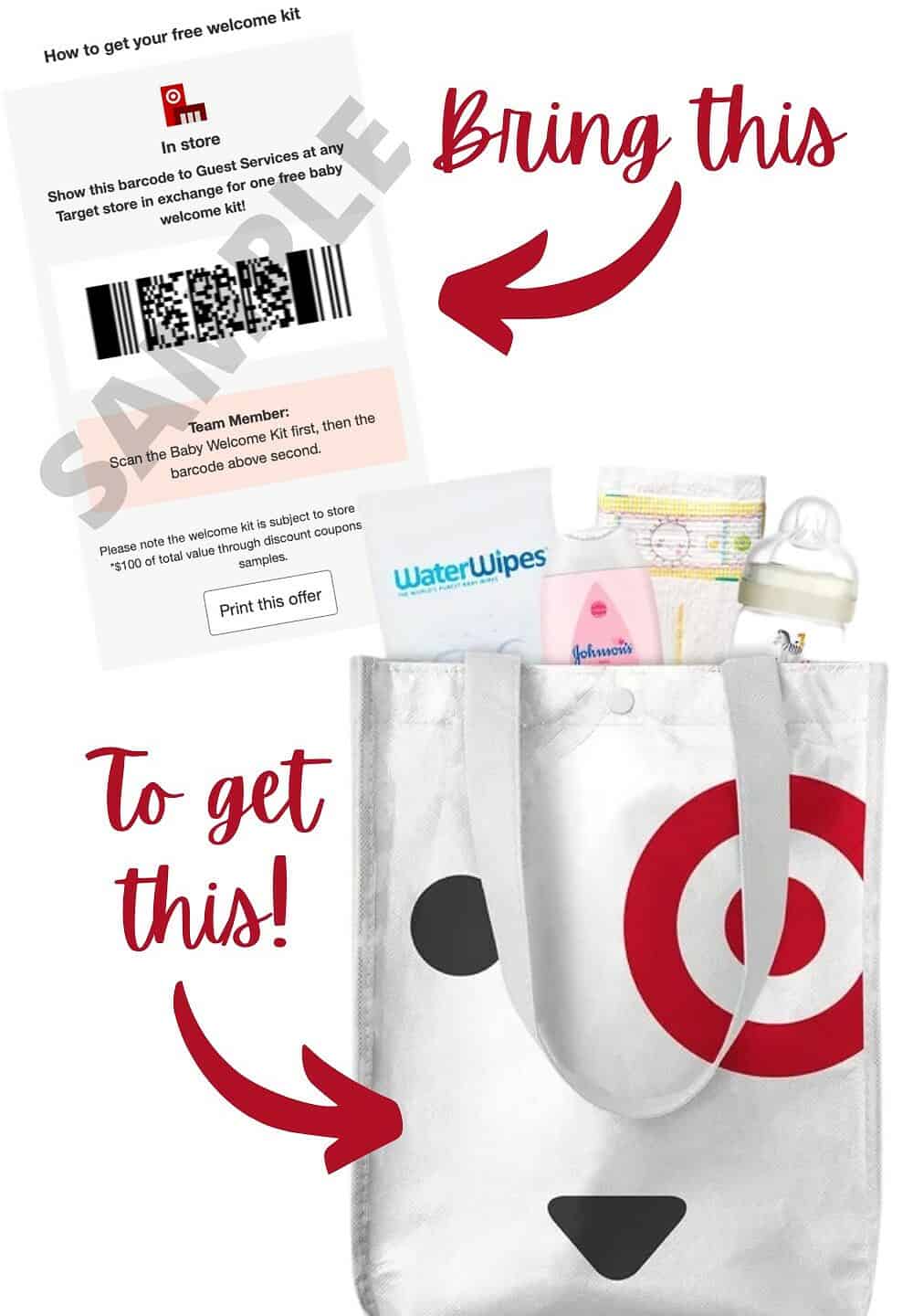 Target baby registry welcome kit