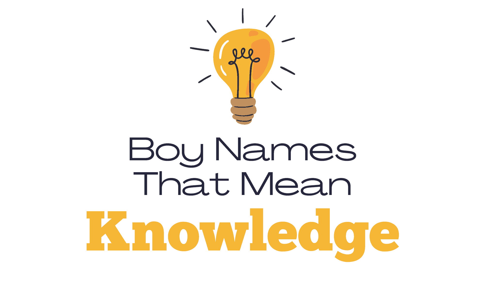 boy names that mean knowledge