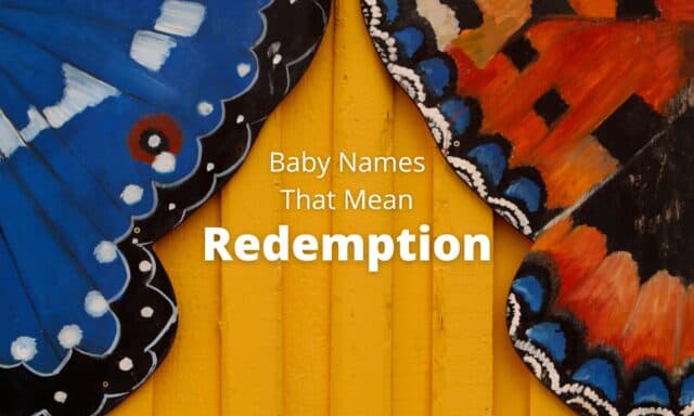 Baby Names That Mean Redemption