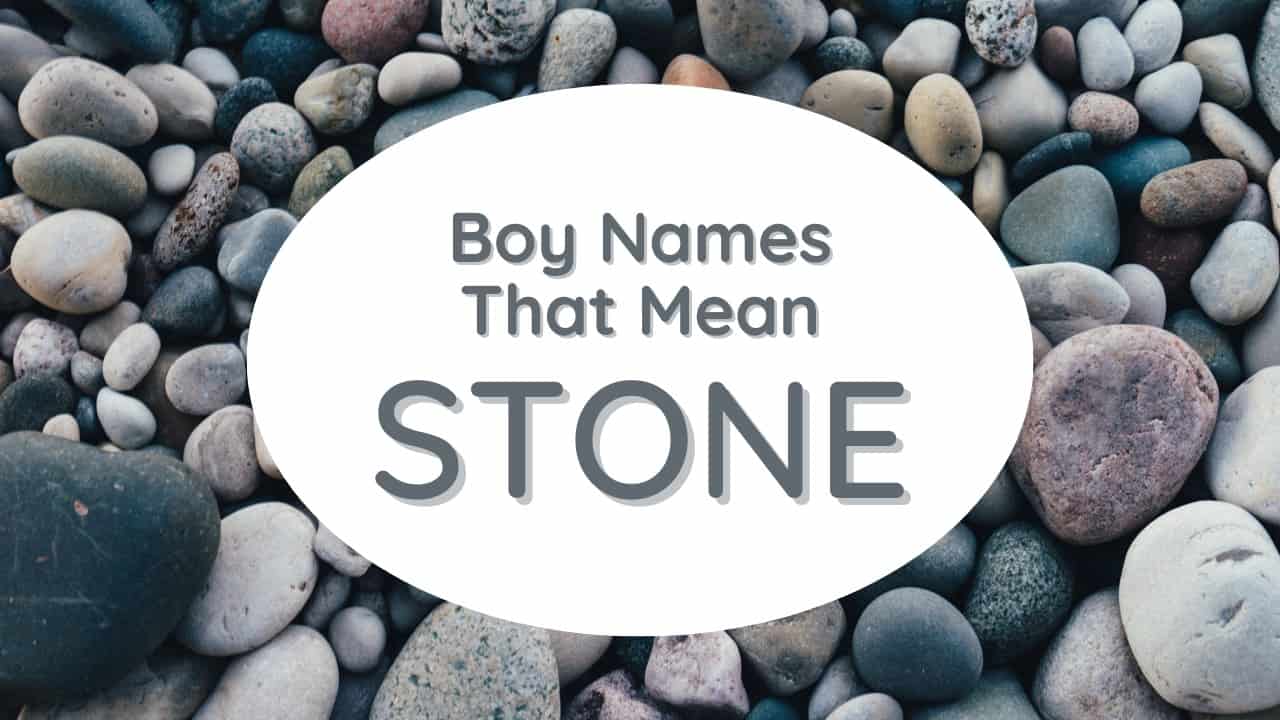 boy names that mean stone