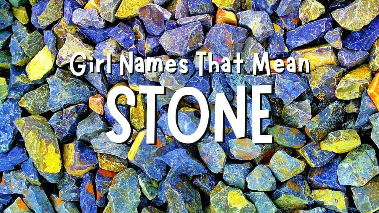 girl names that mean stone