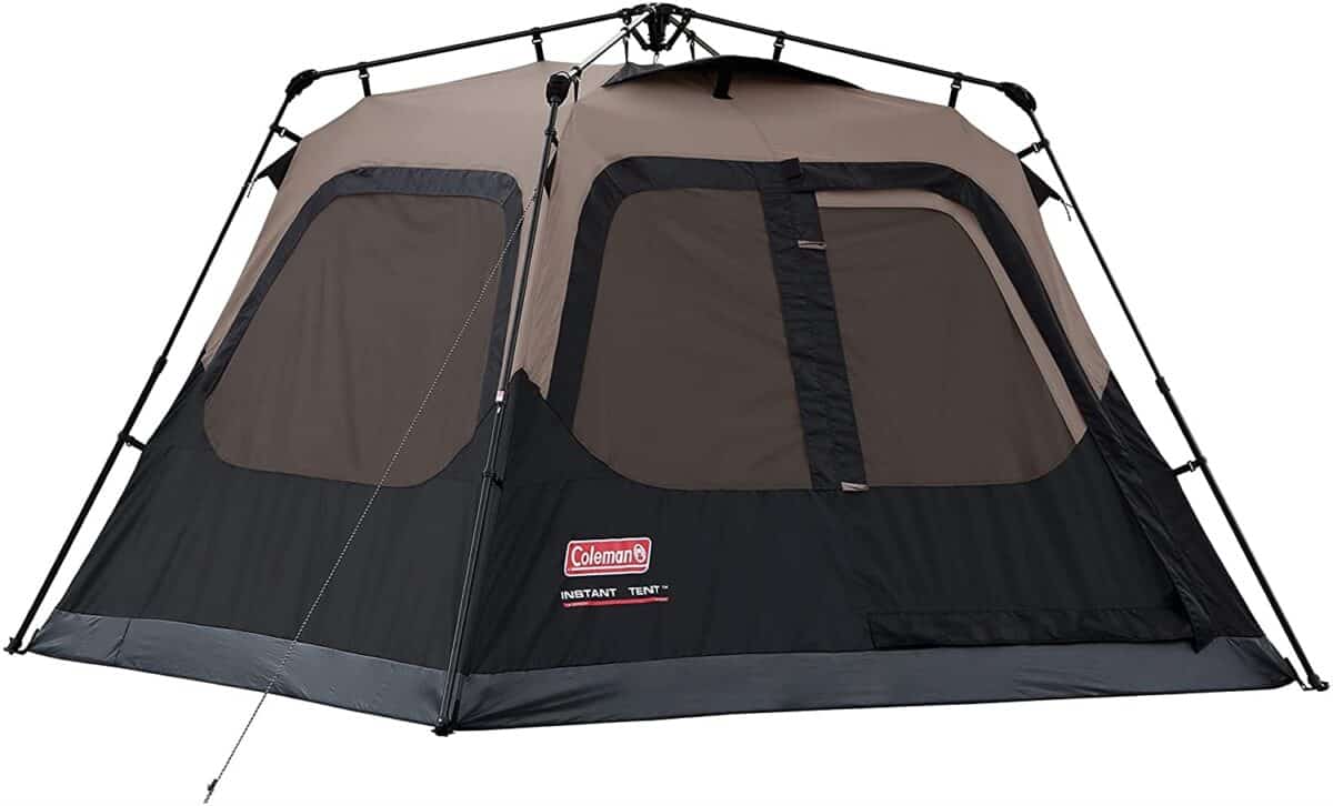 Coleman family camping tent