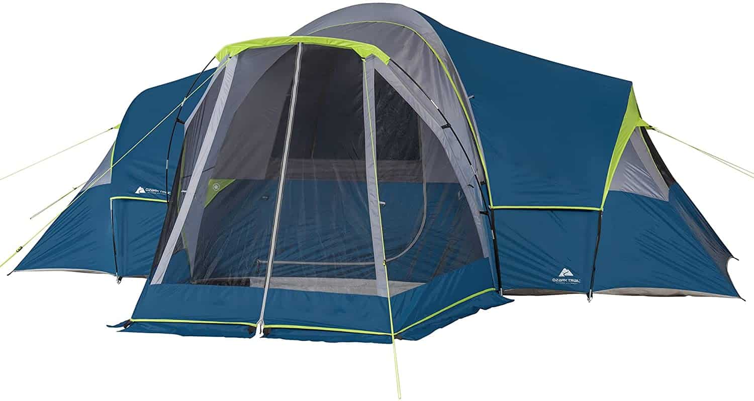 Dome Tent Ozark Trail 10-Person Family Camping Tent