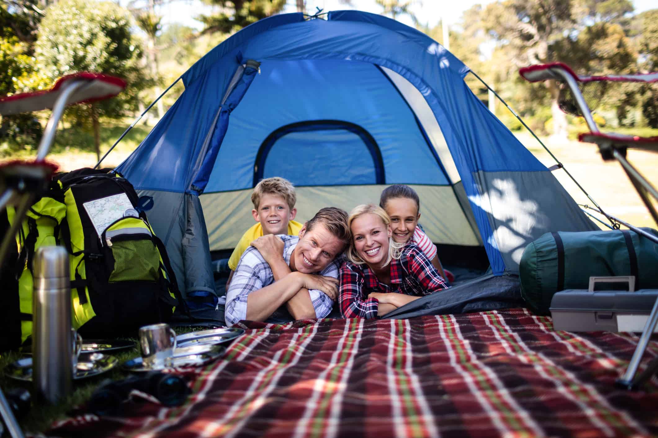 family camping tents