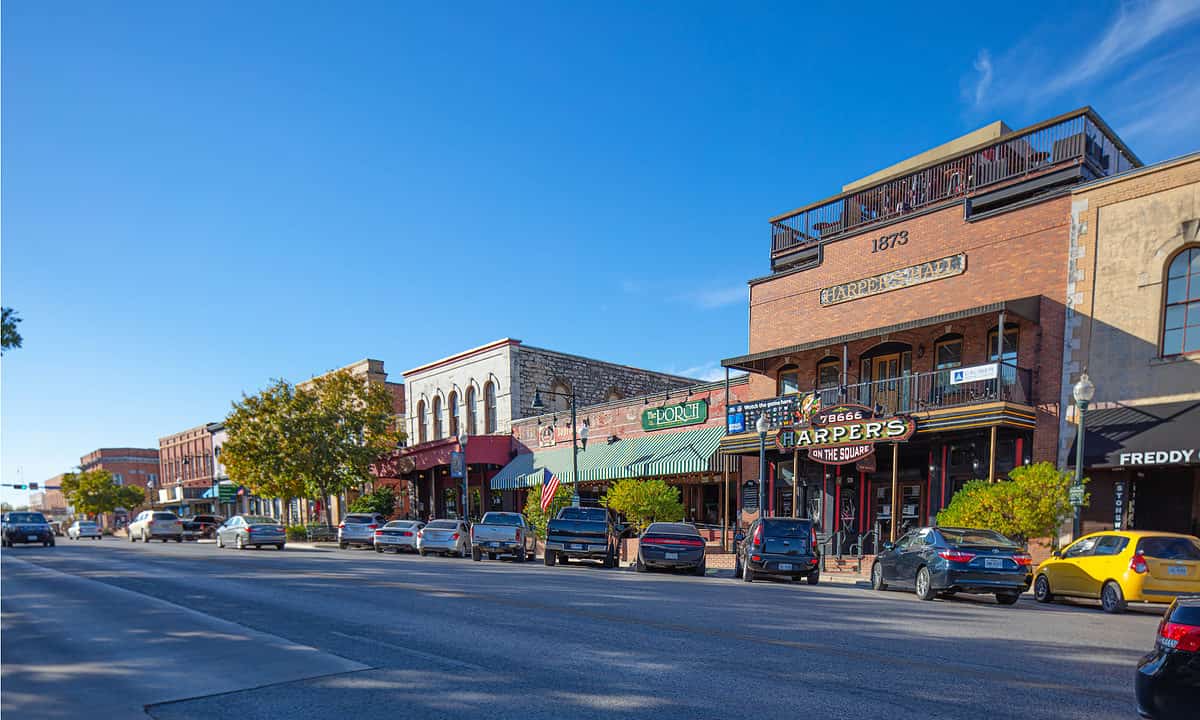 Day trips from Austin include San Marcos Texas