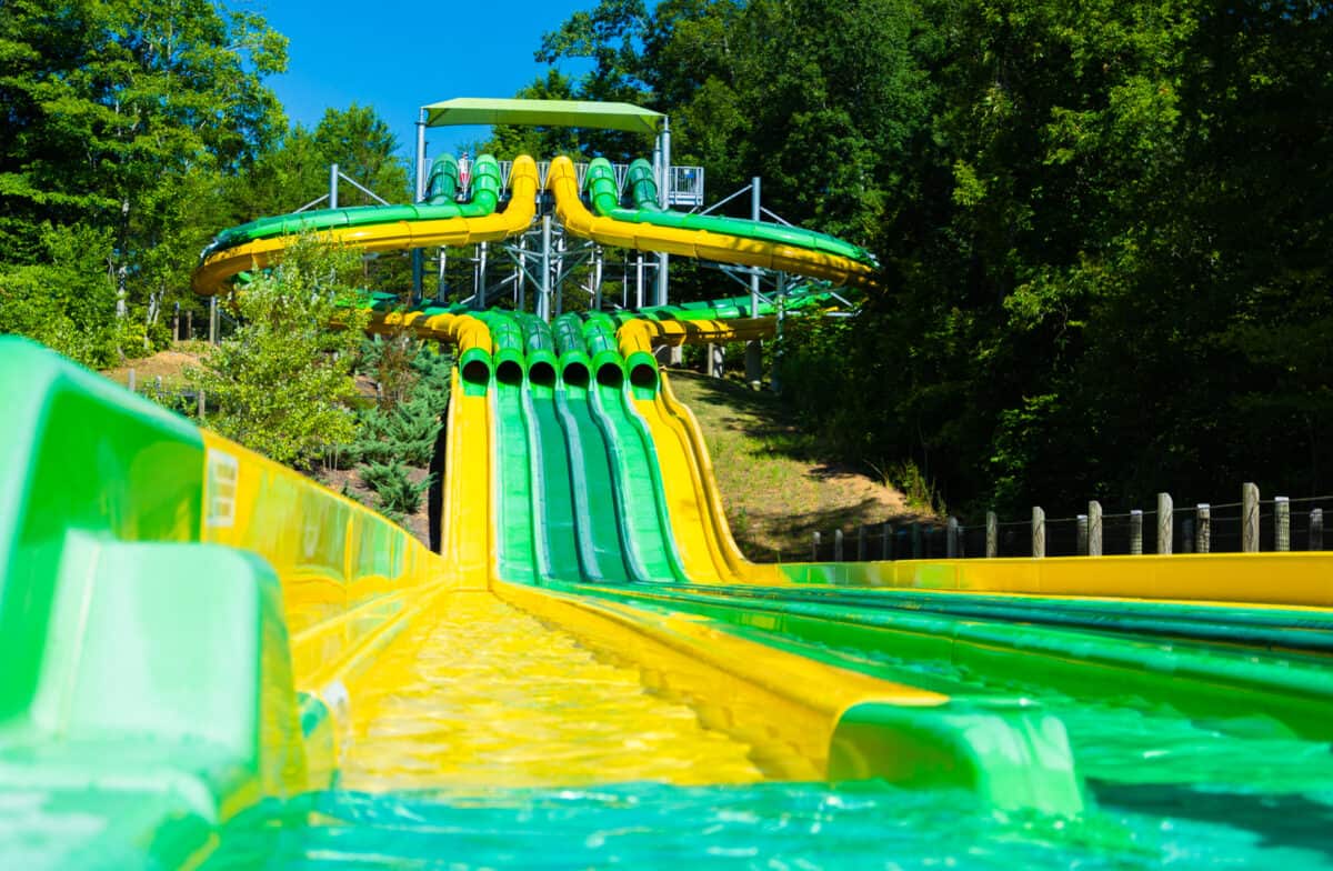 TailSpin Racer at Dollywood Splash Country