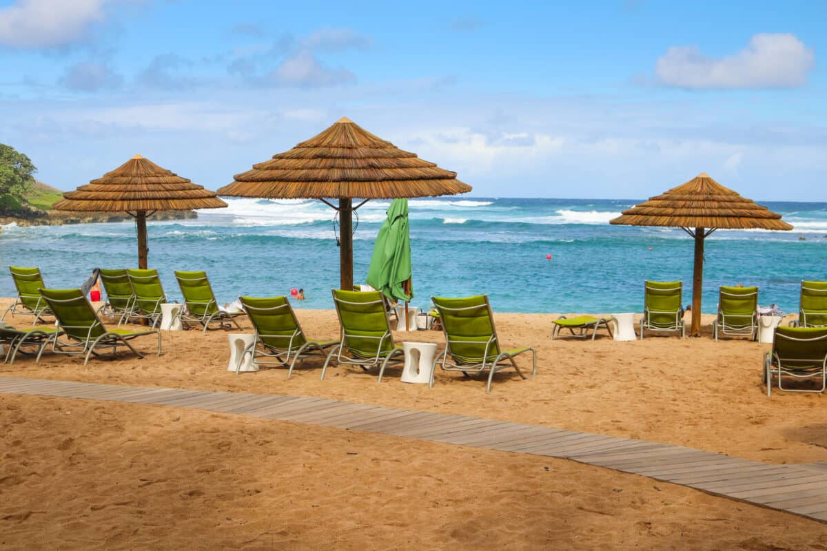 Turtle Bay Resort beachfront