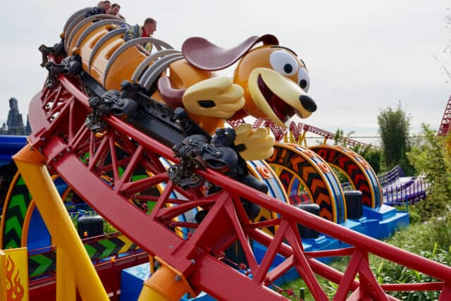 Slinky Dog Dash at Disney World