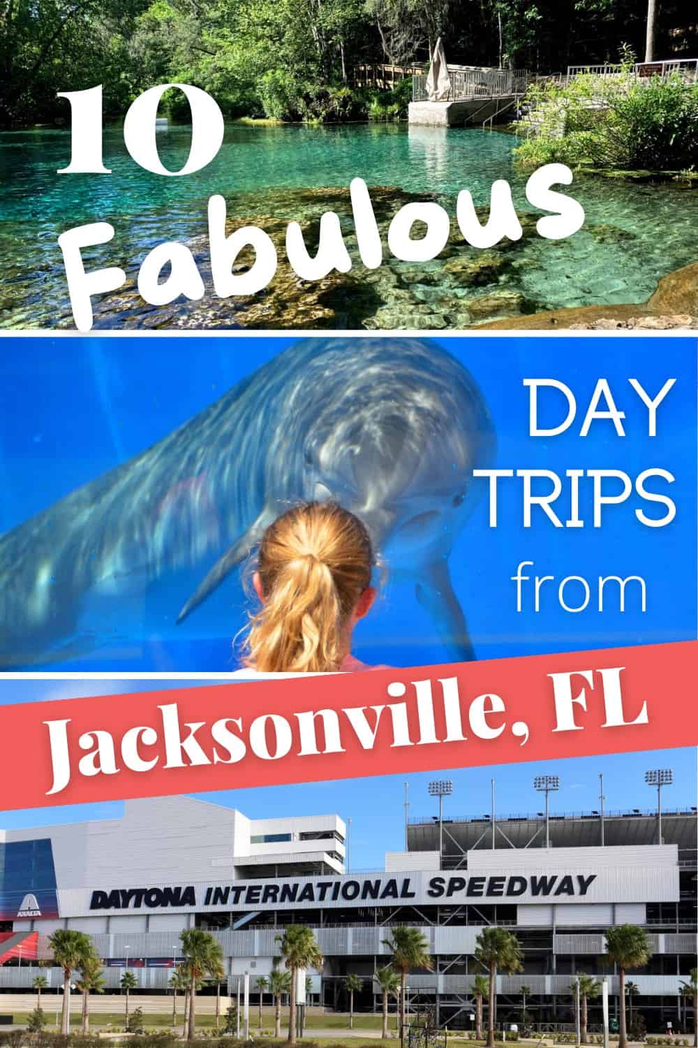 Day trips from Jacksonville graphic