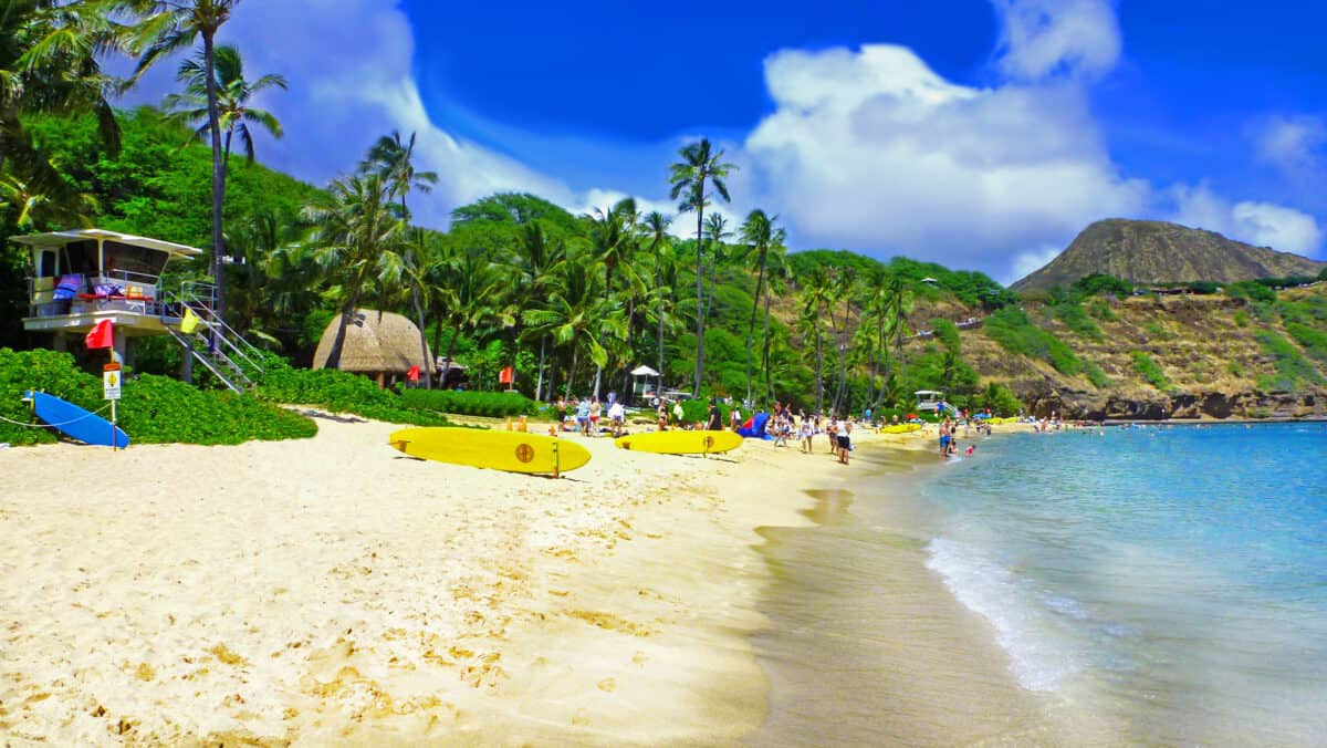 Hanauma Bay in Oahu