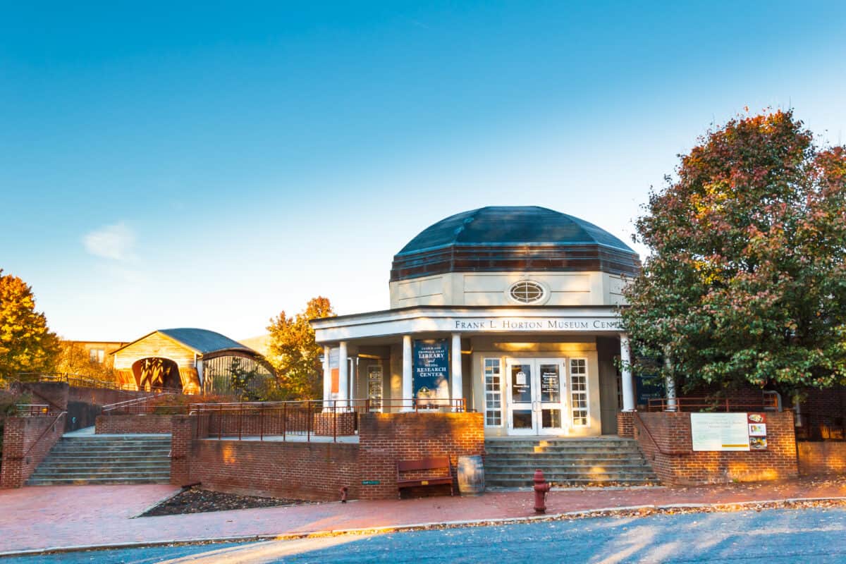 Frank L. Horton Museum Center in Winston-Salem, one of many great day trips from Charlotte.