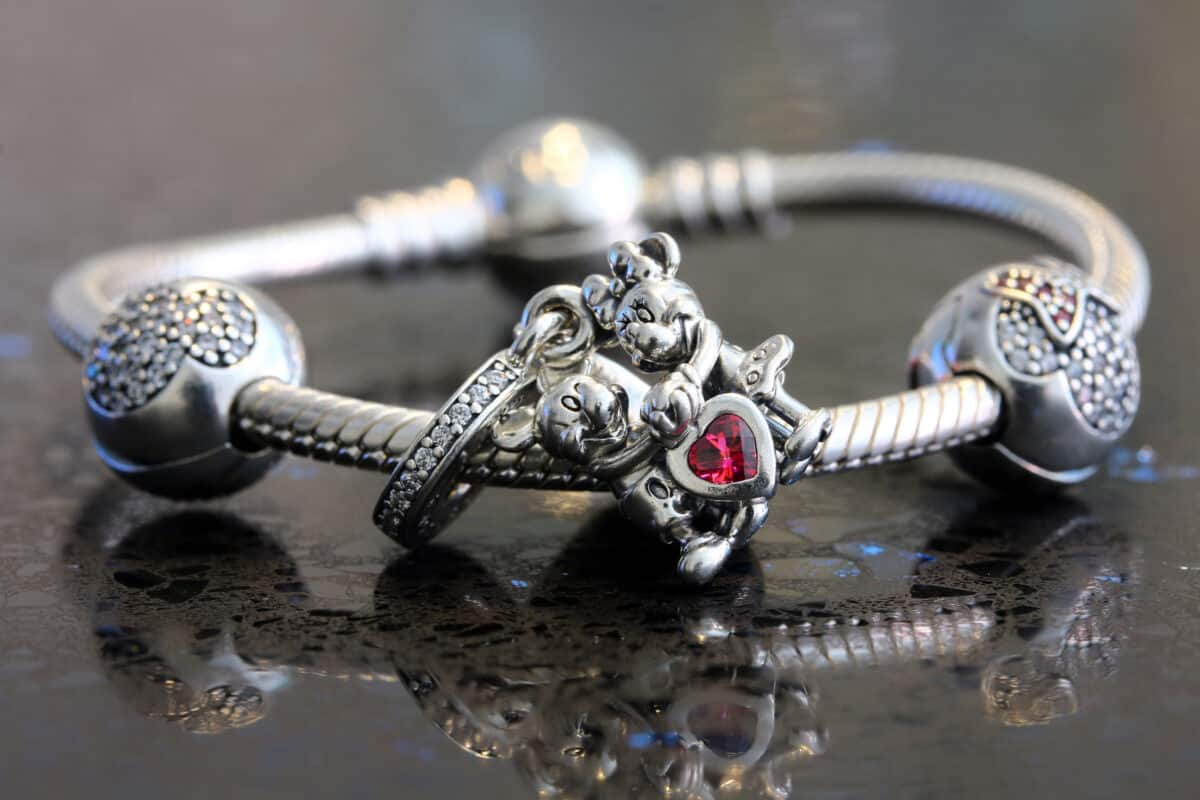 Mickey Mouse charm on Pandora bracelet is one of the things you must buy at Disney World