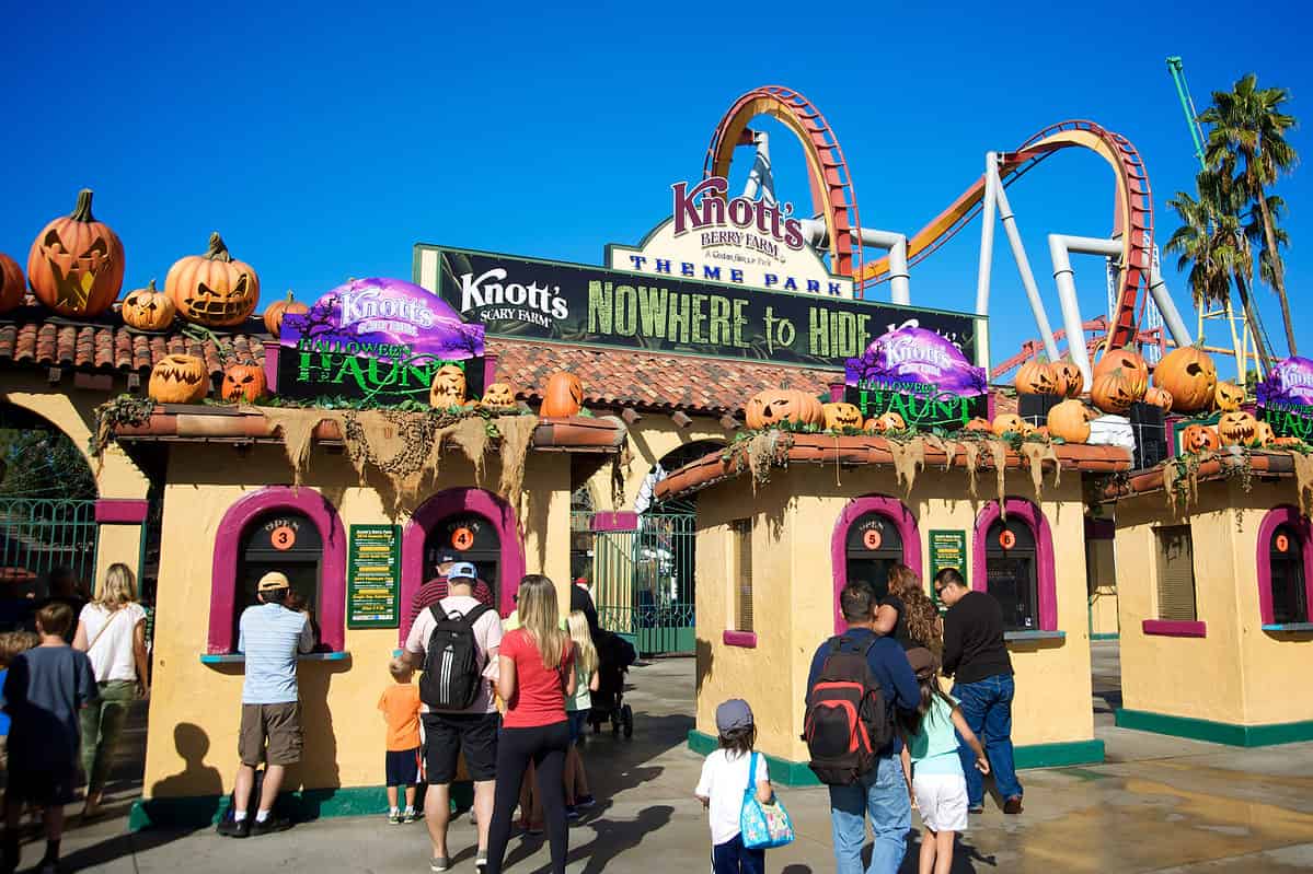 knott's scary farm is part of the fun during fall break at Knott's Berry Farm