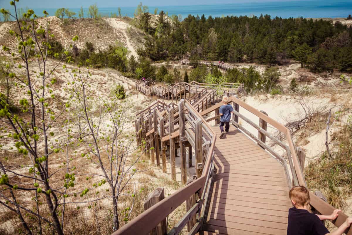 Indiana Dunes National Park is in Porter, one of many great day trips from Indianapolis.