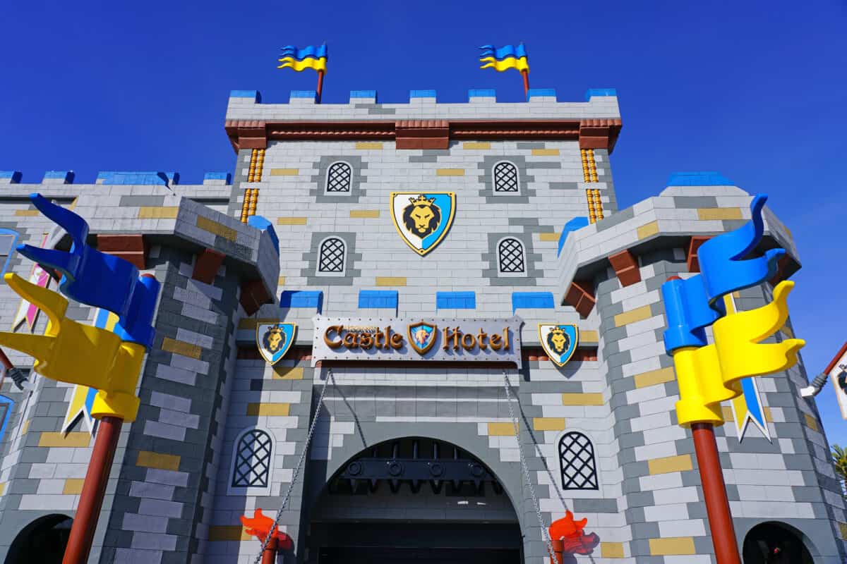 Legoland Castle Hotel offers perfect accommodations for your fall break at Legoland.