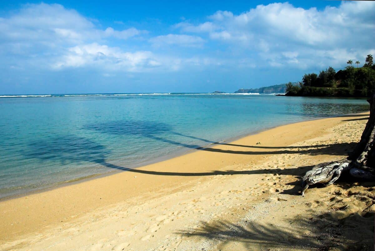 Anini Beach is one of the best beaches on Kauai.