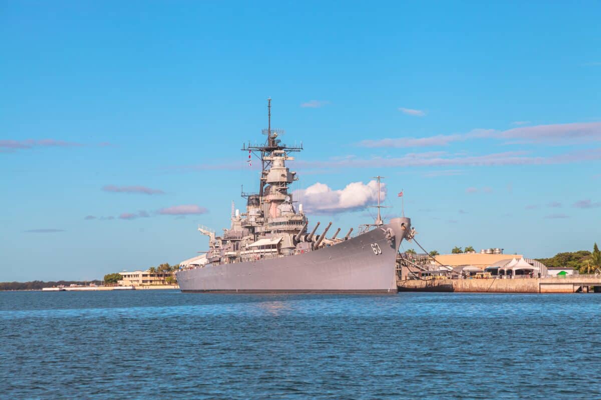 USS Missouri Battleship in Oahu
