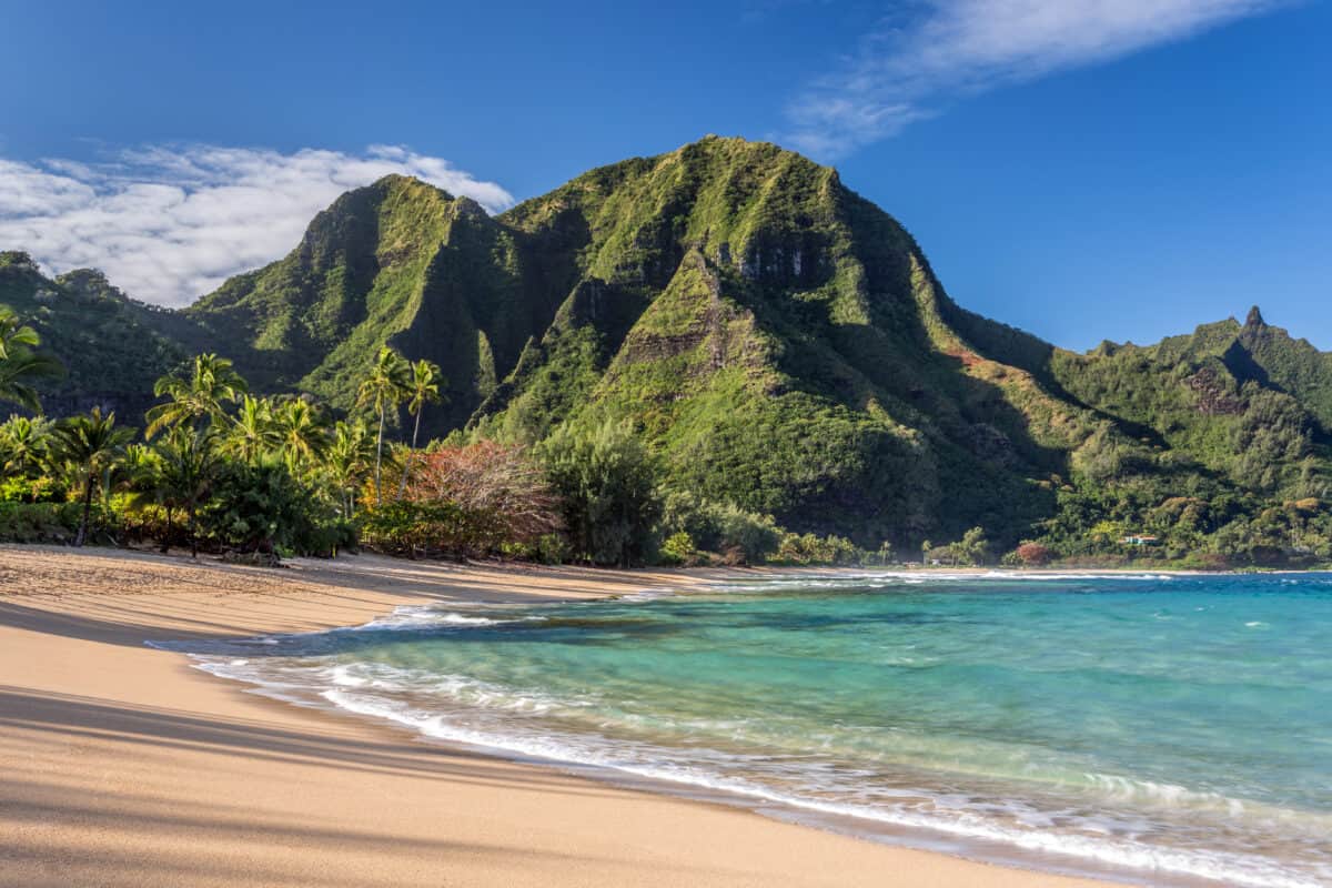 Tunnels Beach on Kauai