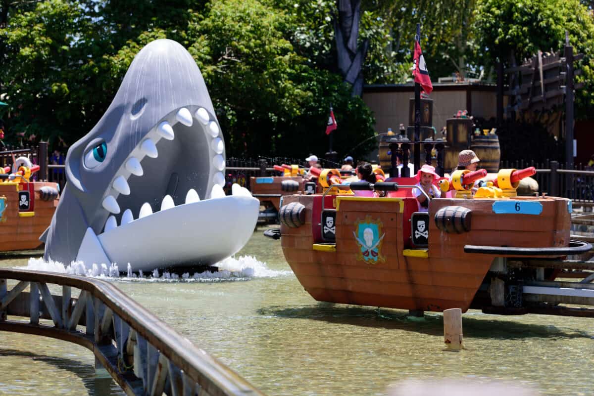 Splash battle at Legoland California