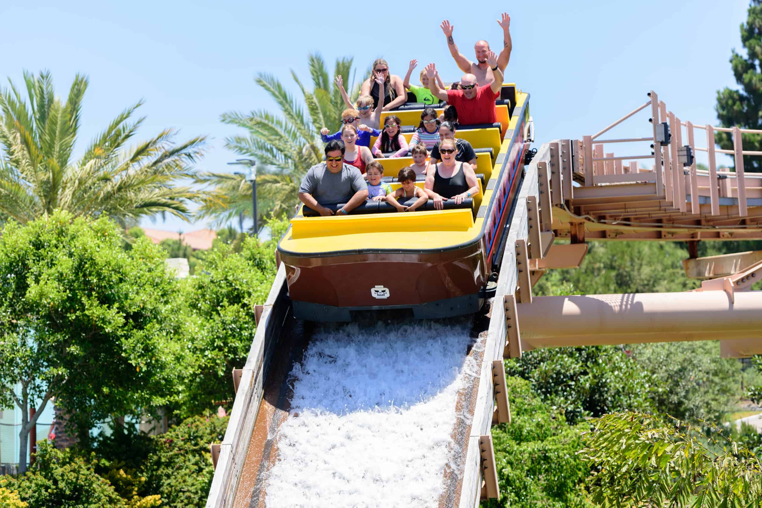 Pirates Reef is one of the best water rides at Legoland in California