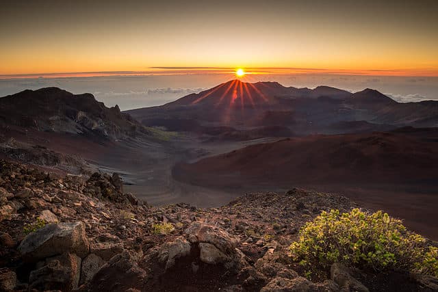 Sunrise at Haleakala National Park