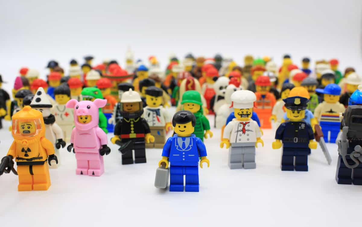Lego mini figures