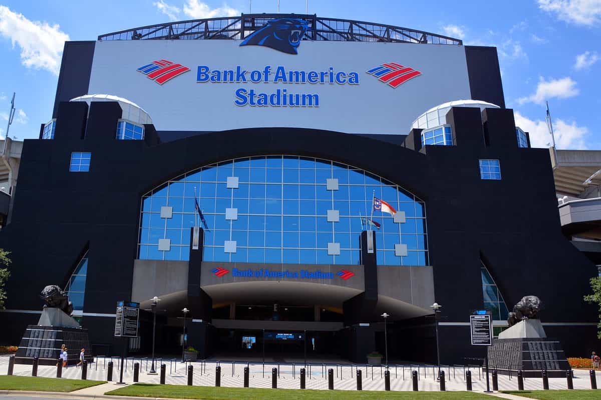 Charlotte,Nc,Usa,June,20,2016:,Bank,Of,America,Stadium
