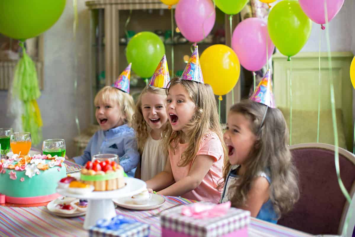 Happy,Children,At,A,Birthday,Party