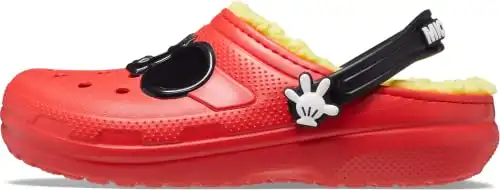Crocs Kids' Classic Lined Disney Clog Minnie Shoes