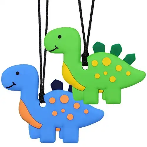 Silicone Dinosaur Chewy Toys