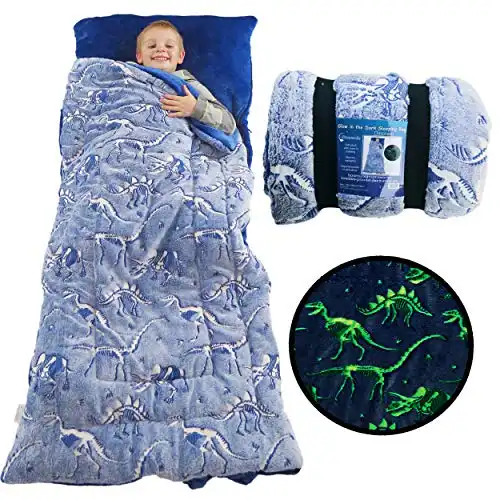 Glow in The Dark Slumber Bag For Boys and Girls